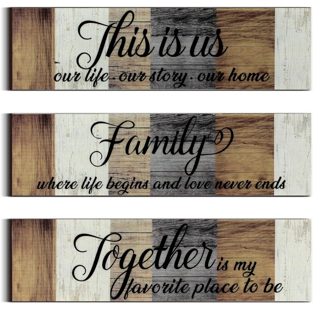Chabby Chic Wood Plaque Home Wall Decor✨️ - Picture 7 of 7